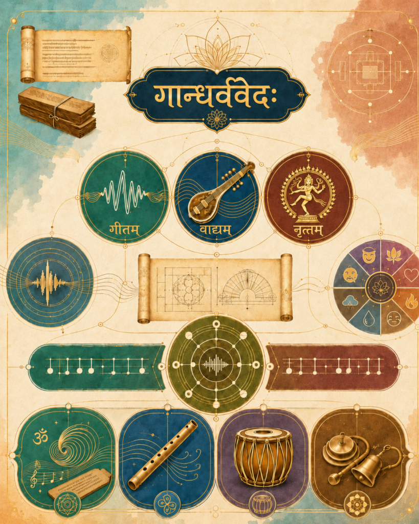Gāndharvaveda: The Science of Music and Dance in Indian Knowledge Systems
